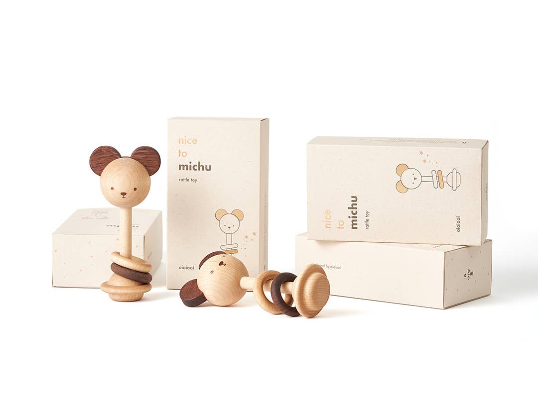 Oioiooi - Nice to Michu Baby Rattle