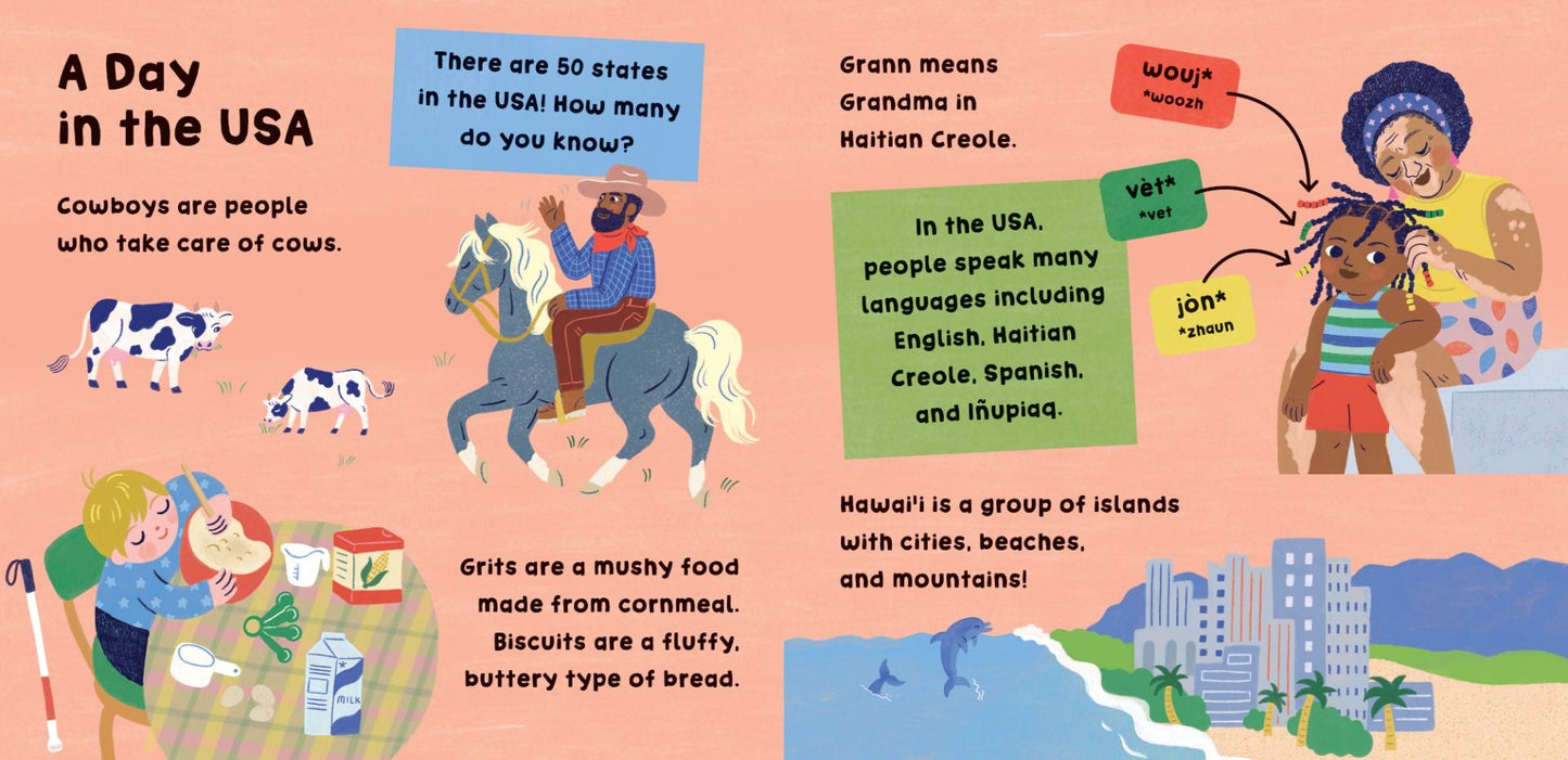 Our World: USA Board Book