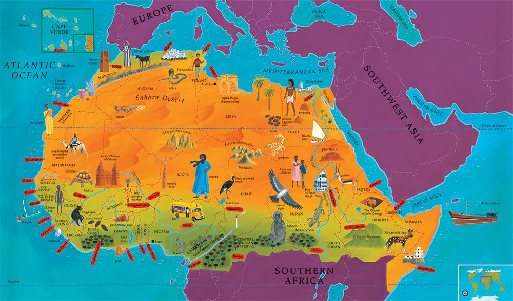 World Atlas | Hardcover Book