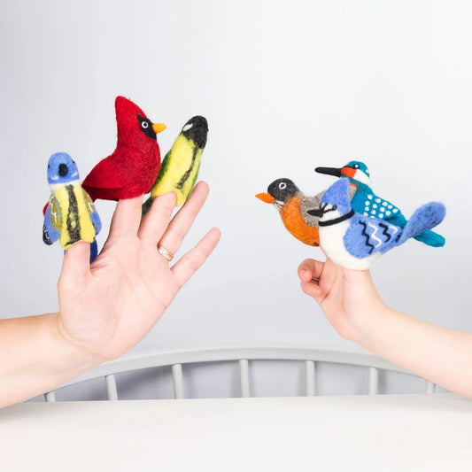 Finger Puppets - Birds - Assorted