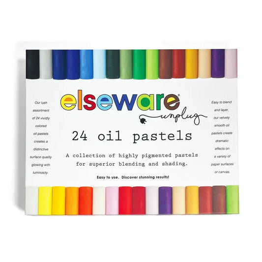 Oil Pastels - 24 Non-Toxic Colors