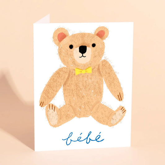 Teddy - Baby Card