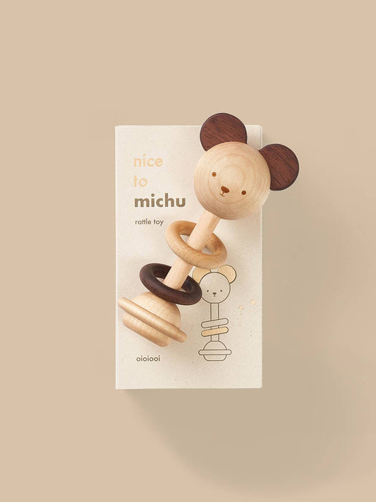 Oioiooi - Nice to Michu Baby Rattle