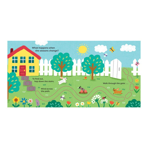 The A-MAZE-ing Seasons: A follow-your-finger book!