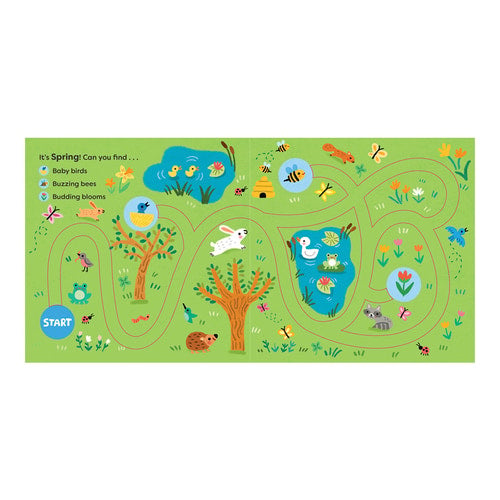 The A-MAZE-ing Seasons: A follow-your-finger book!