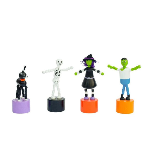 Spooky Creatures Push Puppets