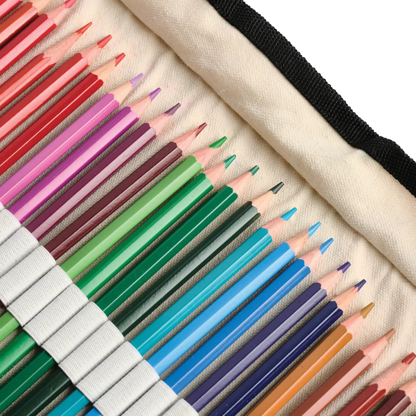 Watercolor Pencils - 36 Colors with Eco-Friendly Canvas Wrap