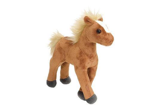 CK-Mini Brown Foal Standing Stuffed Animal 8"