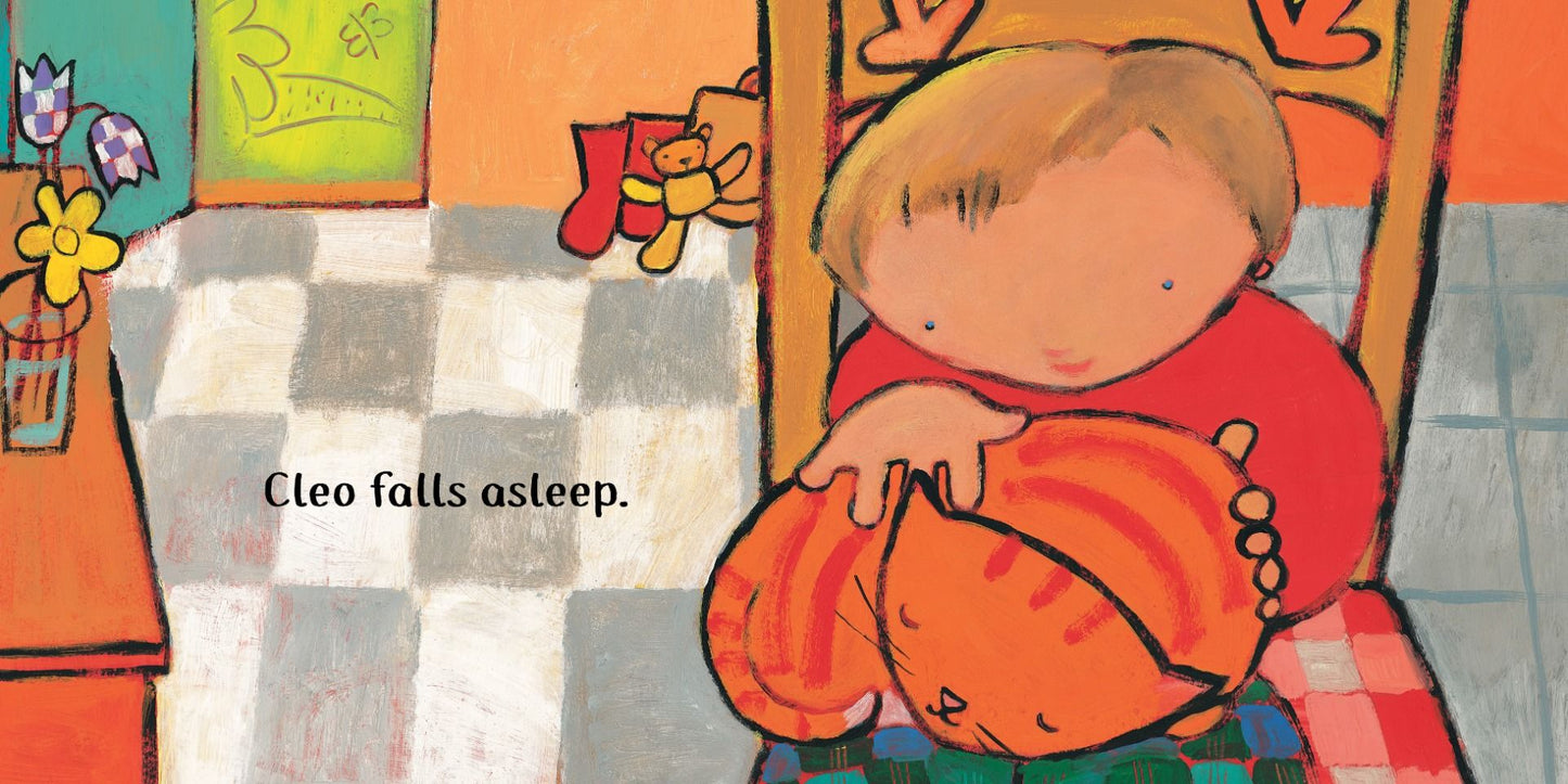 Cleo the Cat  | Baby Proof Book