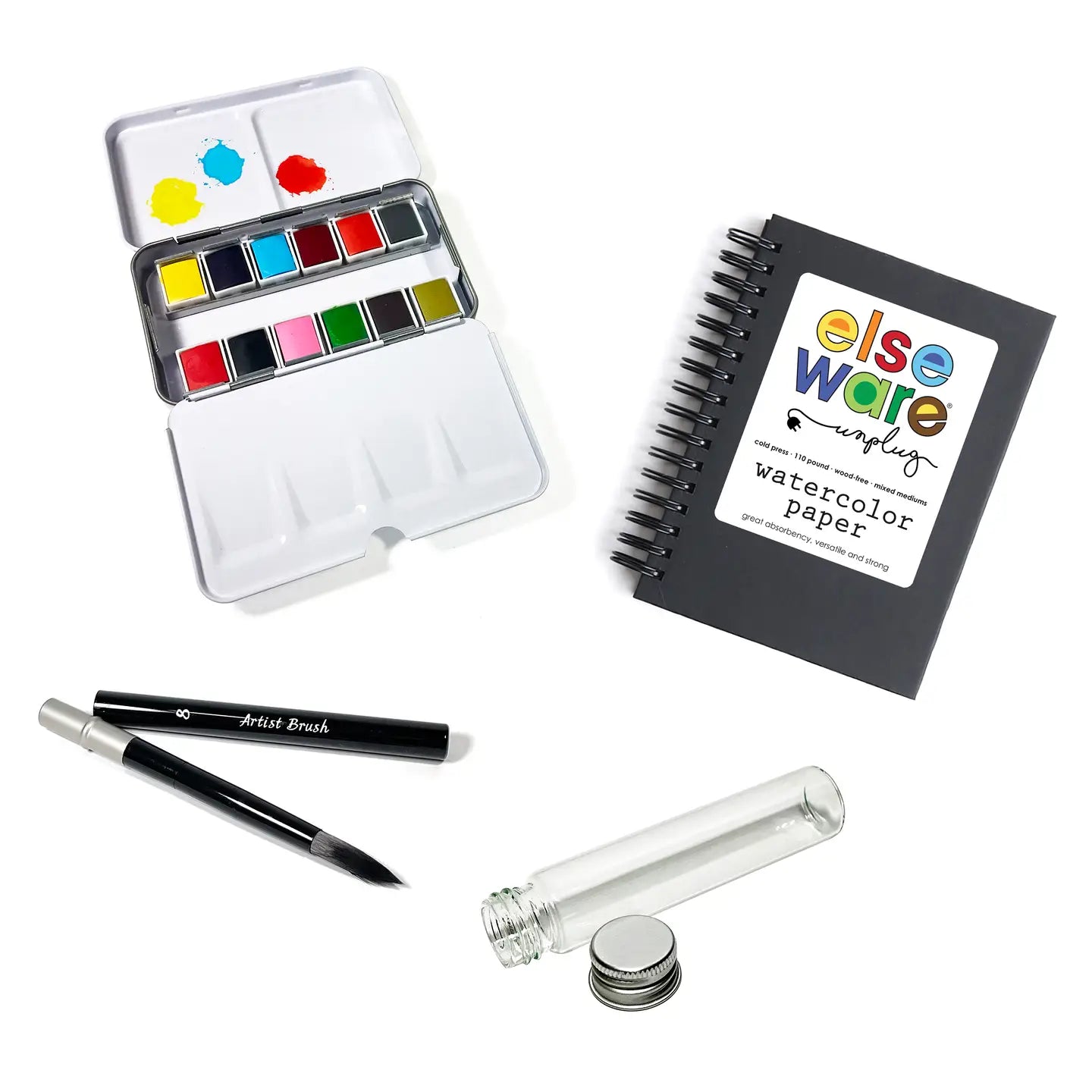 Watercolors To Go Kit