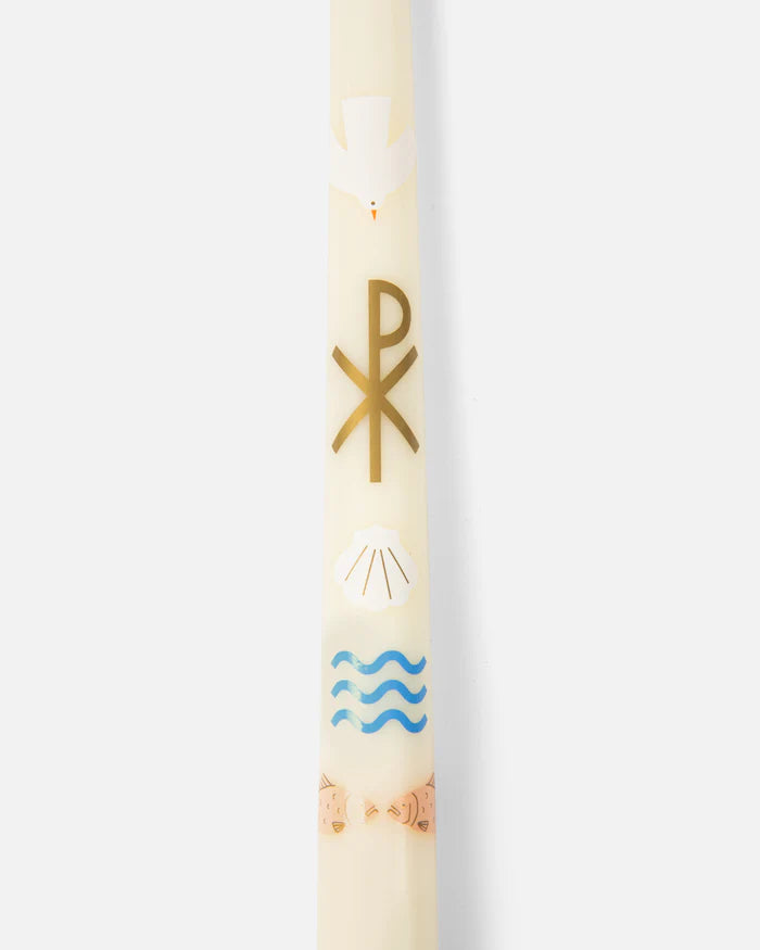 Living Water Baptism Candle