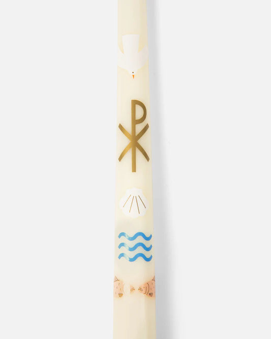 Living Water Baptism Candle