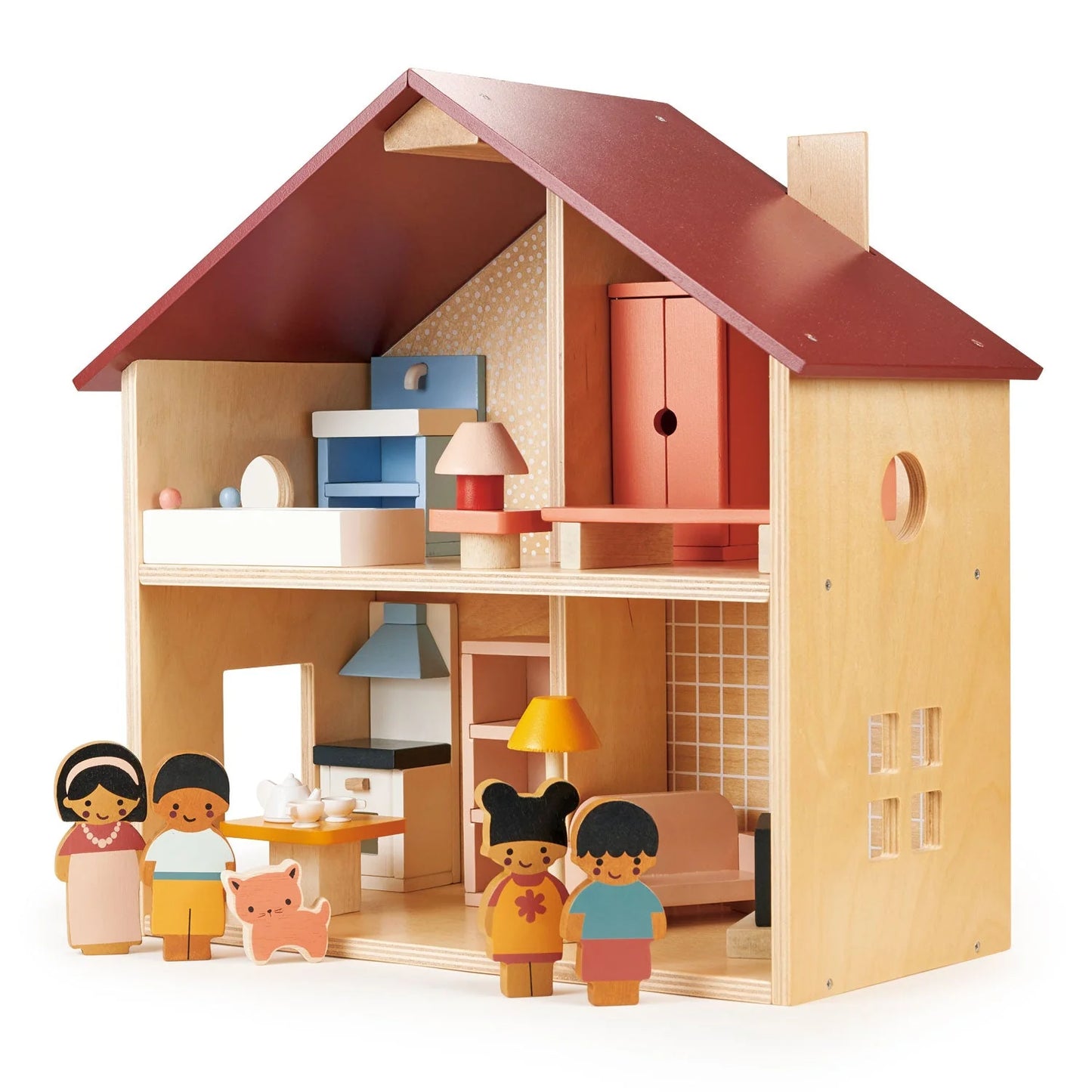Poppets Dollhouse with Furniture