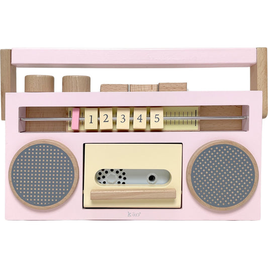 Tape recorder set with two tapes - Pink