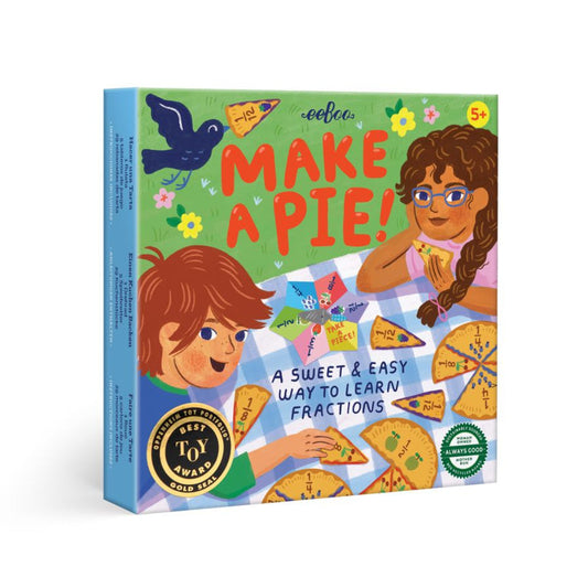 Make a Pie Fraction Game by eeBoo
