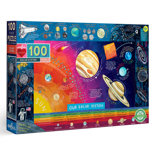 Solar System 100 Piece Puzzle by eeBoo