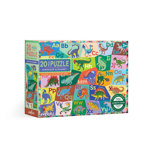 Dinosaur Alphabet 20 Piece Puzzle by eeBoo