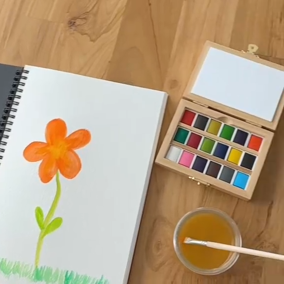 Watercolor Set - 18 Colors