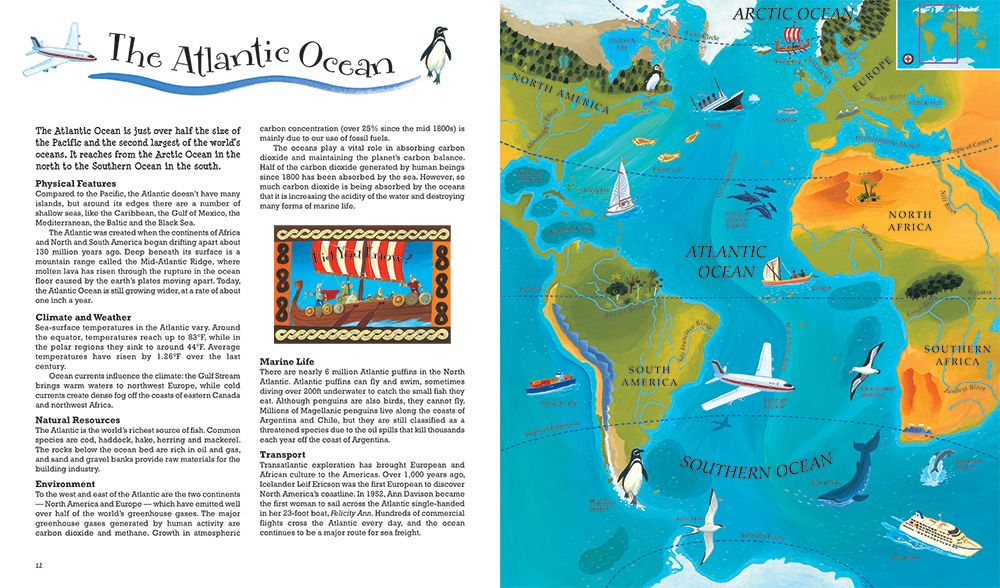 World Atlas | Hardcover Book