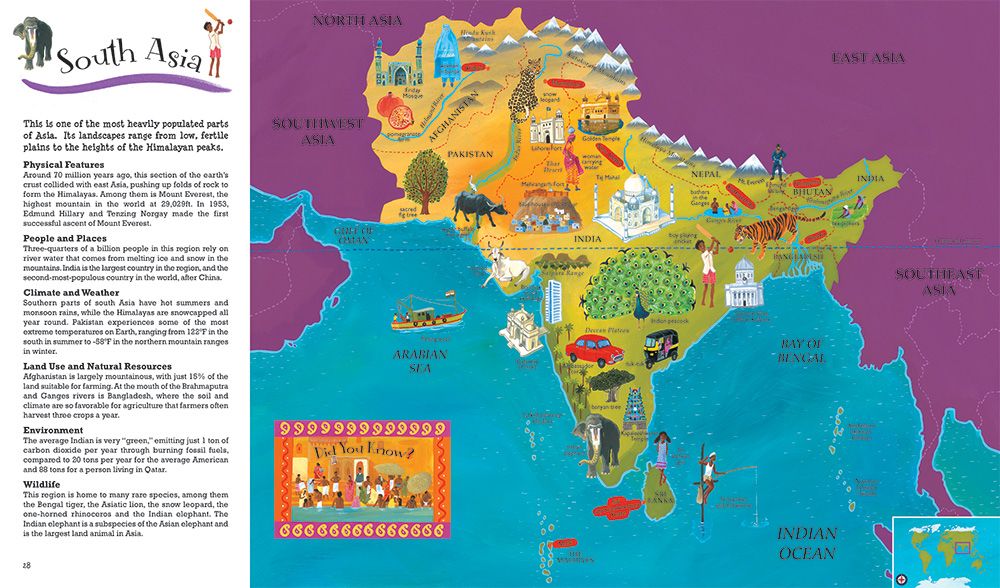 World Atlas | Hardcover Book