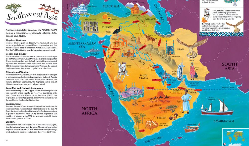 World Atlas | Hardcover Book