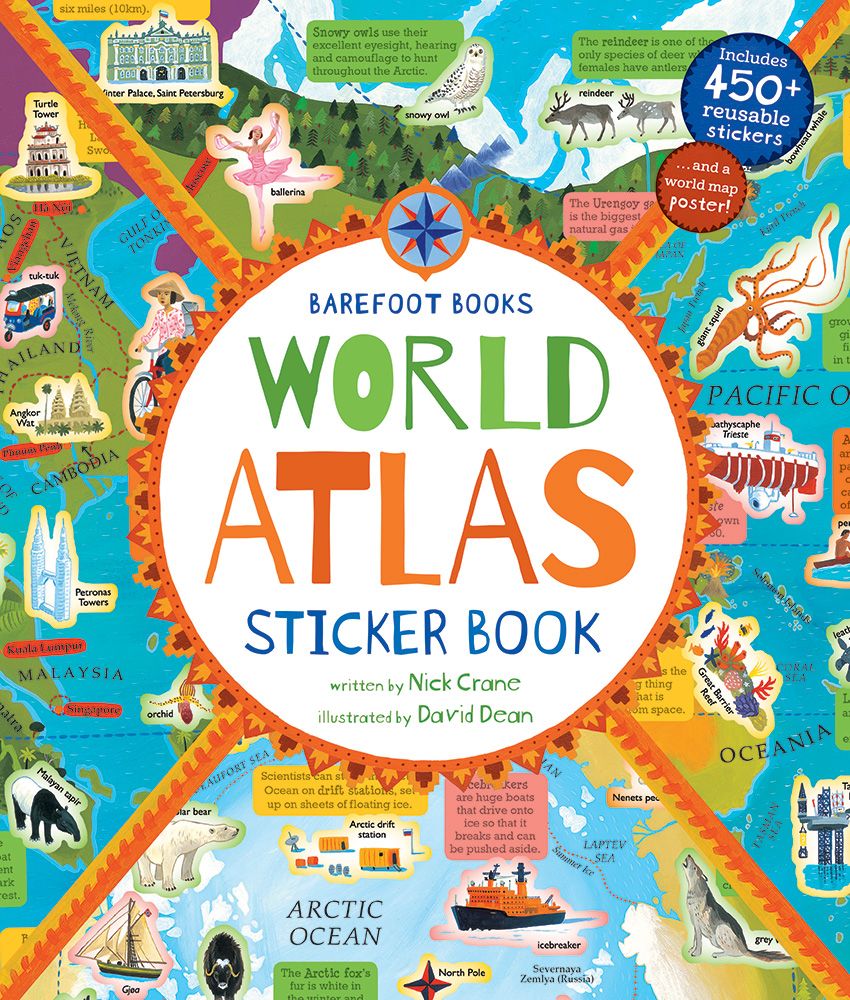 World Atlas | Sticker Book